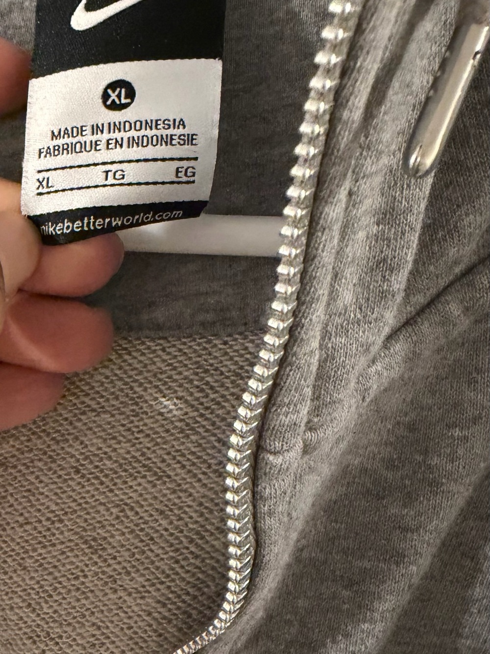 Nike Manchester United hooded sweatshirt from the 2011-12 season - Picture 6 of 10